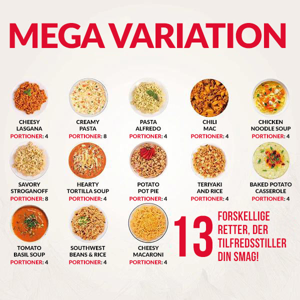 ReadyWise, 60 Portionen, Notration, Mittag- und Abendessen, Grab & Go Eimer, 13 Rezepte, Gefriergetrocknet, Langlebige Lebensmittelversorgung, Bis Zu 25 Jahre Haltbarkeit, Notfallnahrung
