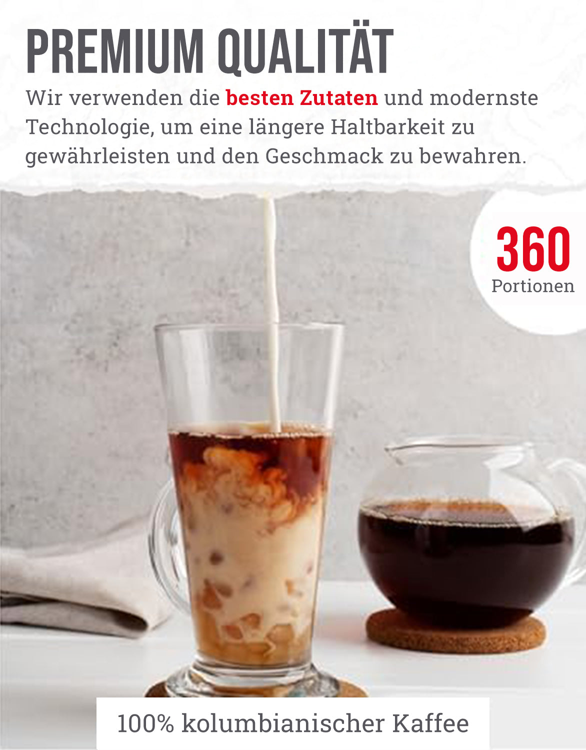 ReadyWise, 360 Portionen, Kaffeeeimer, bis zu 15 Jahre haltbar