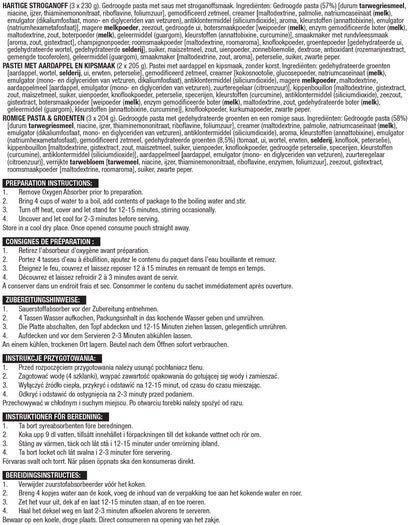 1440 Portionen im Vorratspaket für die langfristige Notversorgung mit Lebensmitteln